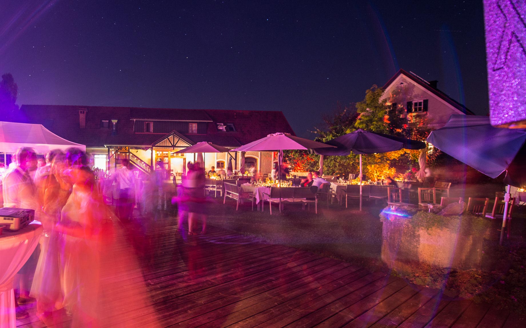 Weingut Pongratz Event-Feeling unterm Sternenhimmel - Foto © Andreas Amschl