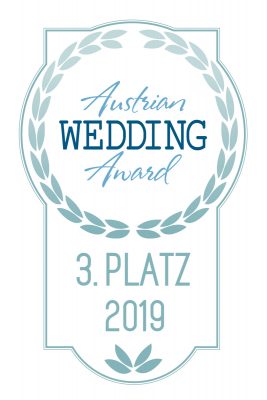 Weingut Pongratz gewinnt den 3. Platz beim Austrian Wedding Award 2019