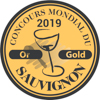 Auszeichnung Goldmedaille Concours Mondial du Sauvignon