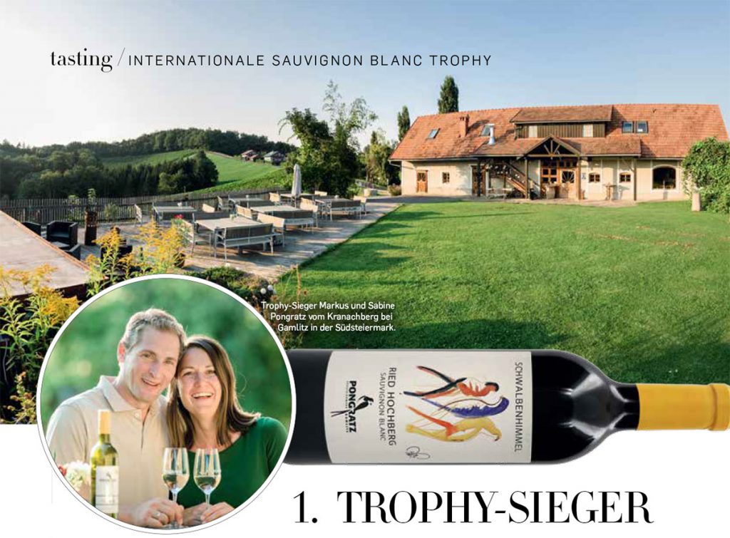 Weingut Pontratz Falstaff Trophy Sauvignon Blanc 2020